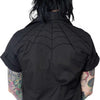 Spiderweb Western Shirt Black