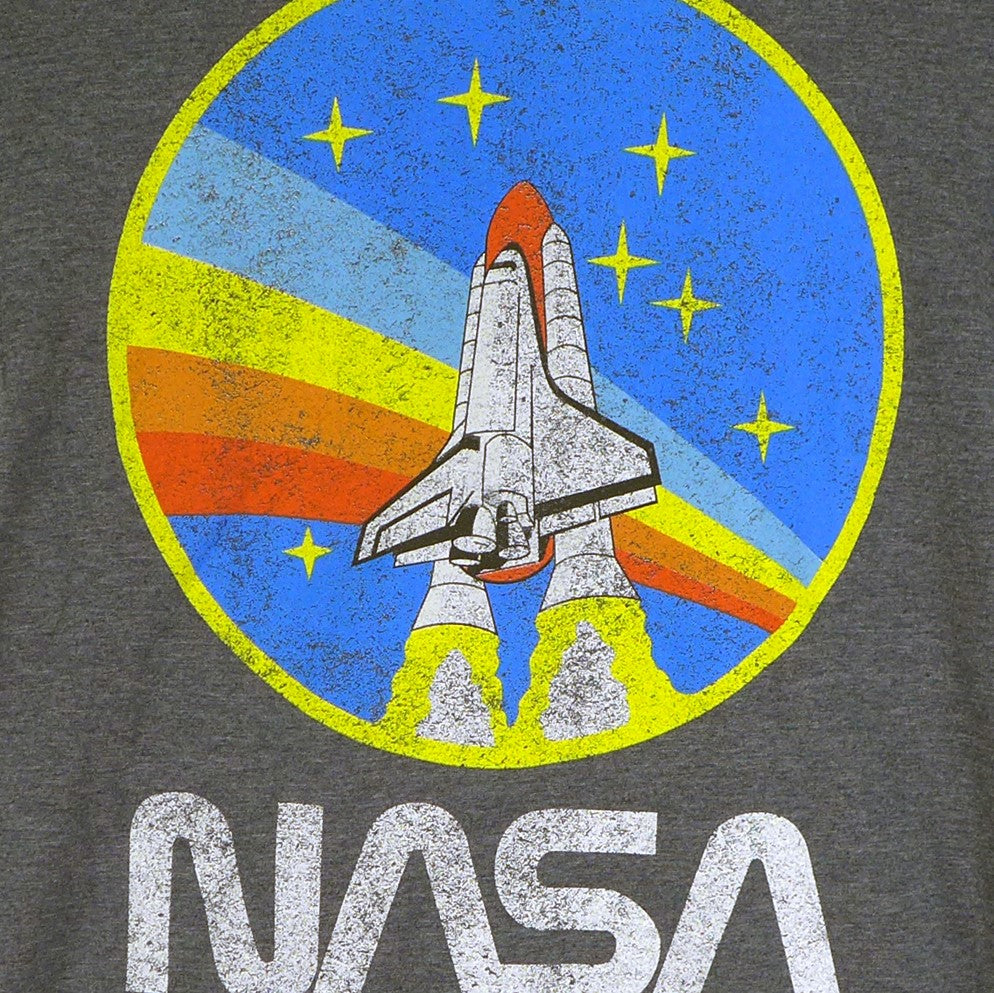 NASA Rainbow Navy Heather