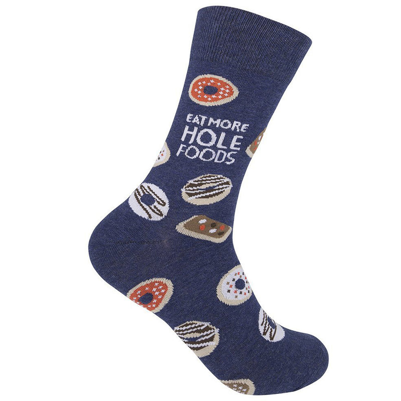 Eat More Hole Foods Socks