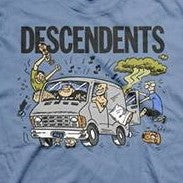 Descendents Van on Blue Shirts