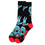 Zombie Black Socks