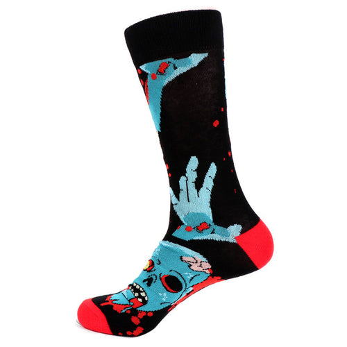 Zombie Black Socks