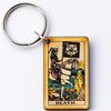 Death Tarot Key Chain
