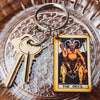 Devil Tarot Key Chain