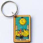 The Moon Tarot Key Chain