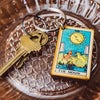 The Moon Tarot Key Chain