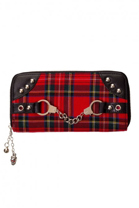 Tartan Handcuff Wallet
