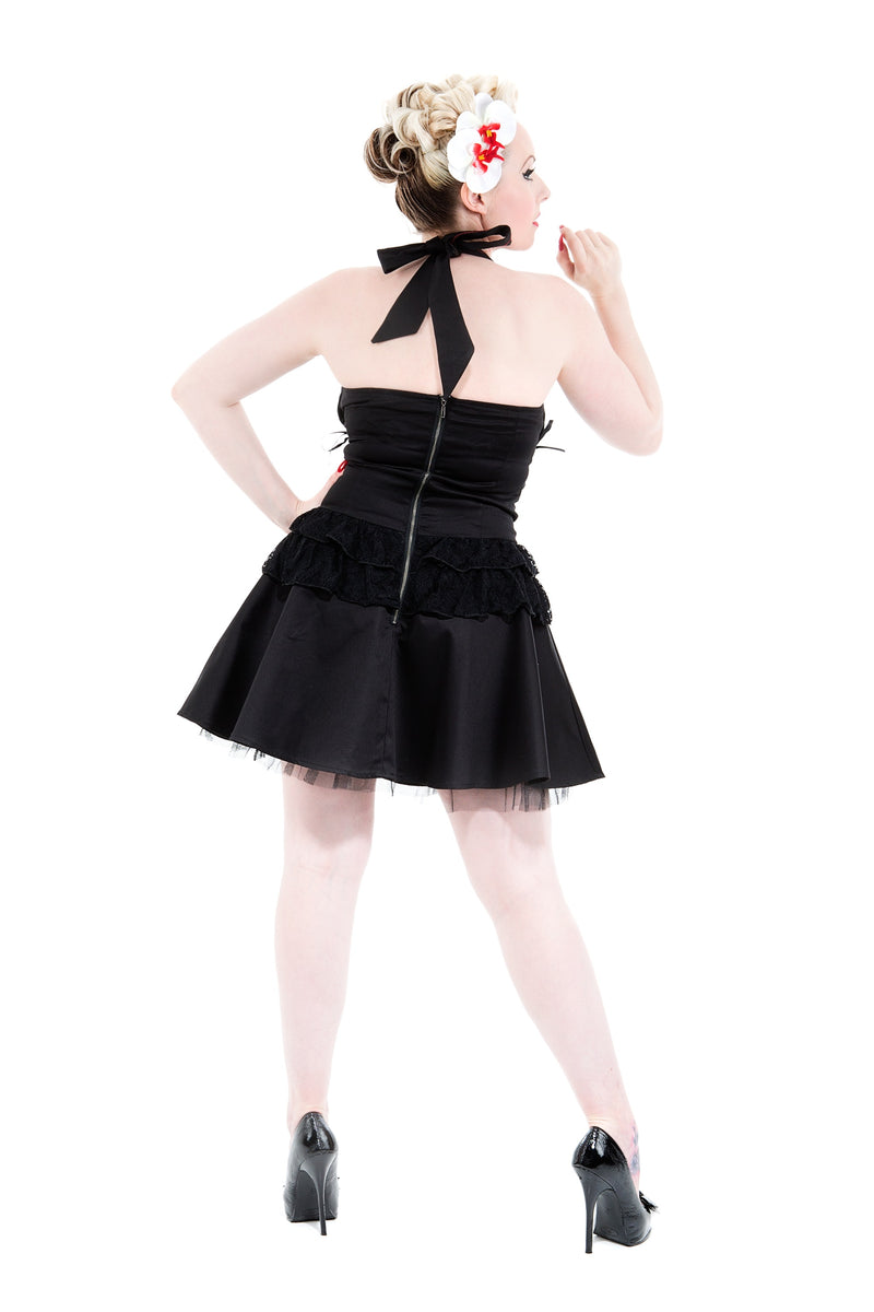 Barbarella Black Mini Dress