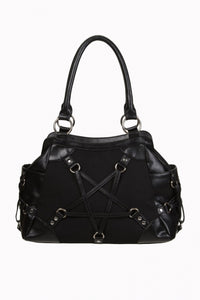 Stand Still Black Pentagram Bag