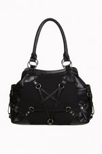 Stand Still Black Pentagram Bag
