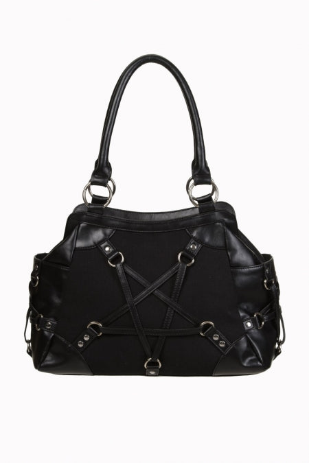 Stand Still Black Pentagram Bag