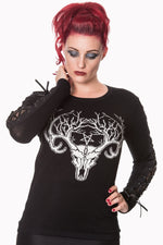 Delicate Matter Antlers Sweater