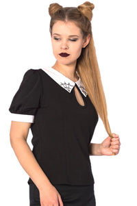 Web Collar Top