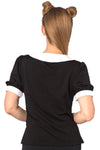 Web Collar Top