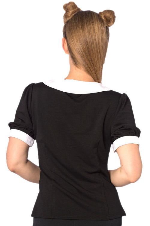 Web Collar Top