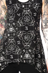 Teen Goth Cat Vest