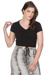 90s Look Scrunch Top