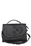 Tenebris Cut Out Skull Black Bag