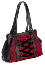 Anemone Red Corset Bag
