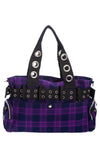 Handcuff Pocket Purple Plaid