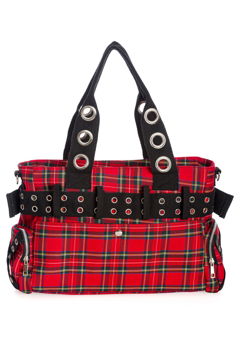 RARE Kate Spade Cameron Street Candace Red Plaid Satchel Handbag Purse |  eBay