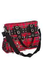 Handcuff Pocket Red Plaid