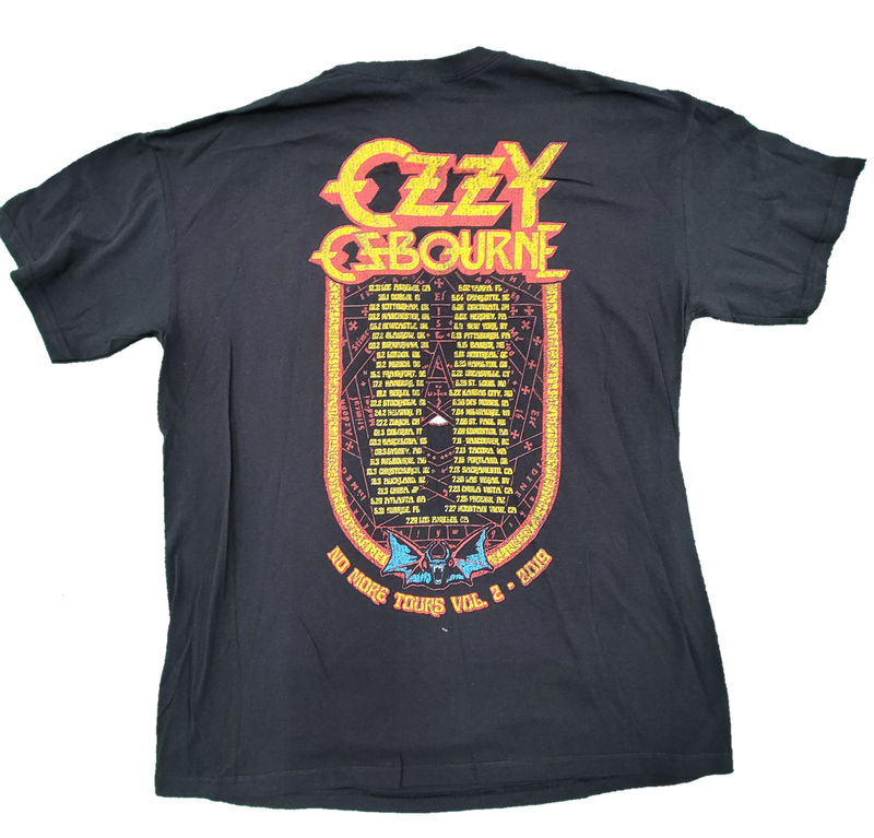 Ozzy Osbourn No More Tours Shirt