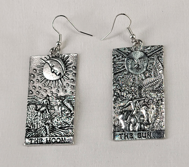 Sun/Moon Tarot Earrings