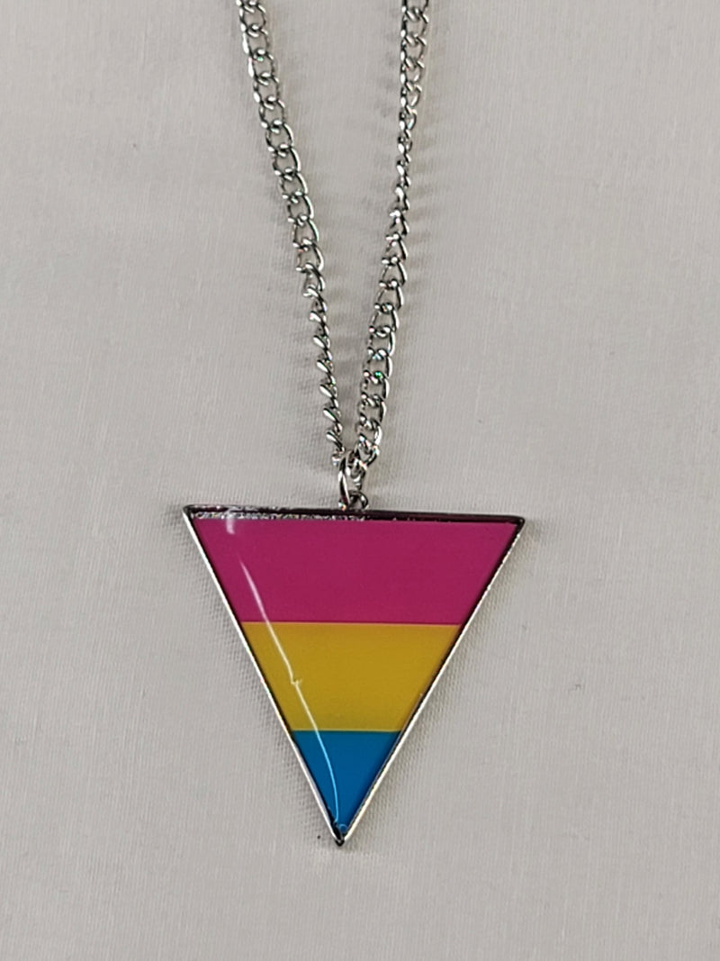 Pansexual Pride Flag Necklace