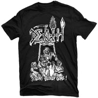Death Scream Line Art B/W