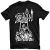 Death Scream Bloody Gore Sketch Shirt