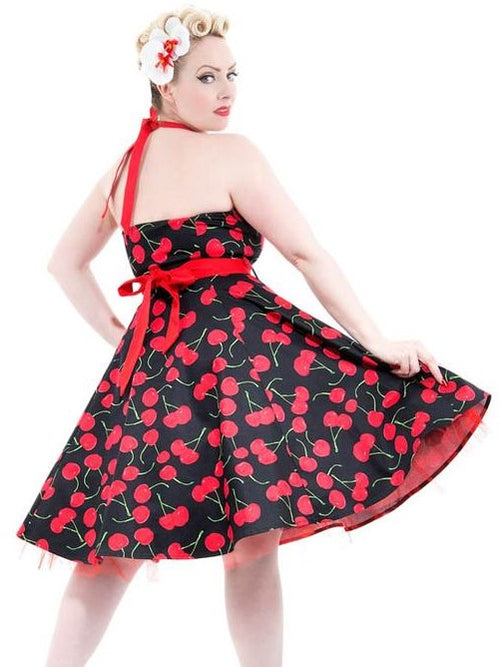 Cherry Halter Dress