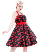 Cherry Halter Dress