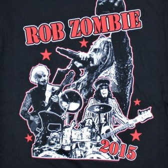 Rob Zombie Live Stars 2015 Tour T-Shirt