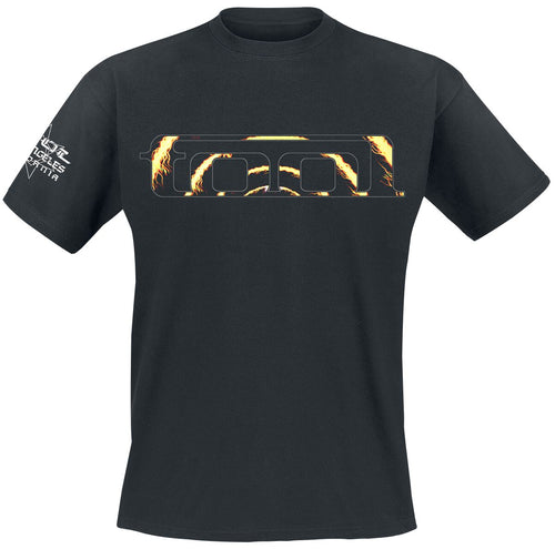 Tool Flame Spiral 2-Sided T-Shirt