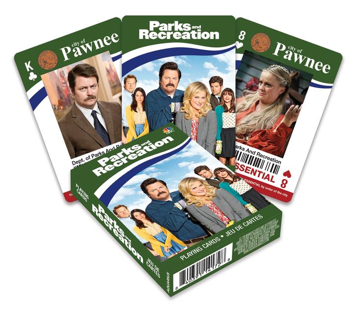 Parks and Recreation Playing Cards
