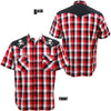 Chaos Western Red/Black Plaid
