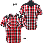 Chaos Western Red/Black Plaid