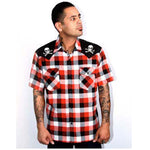 Chaos Western Red/Black Plaid