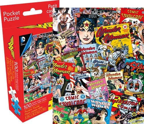 Wonder Woman Collage Pocket Puzzle