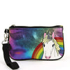 Unicorn in Rainbow Wristlet