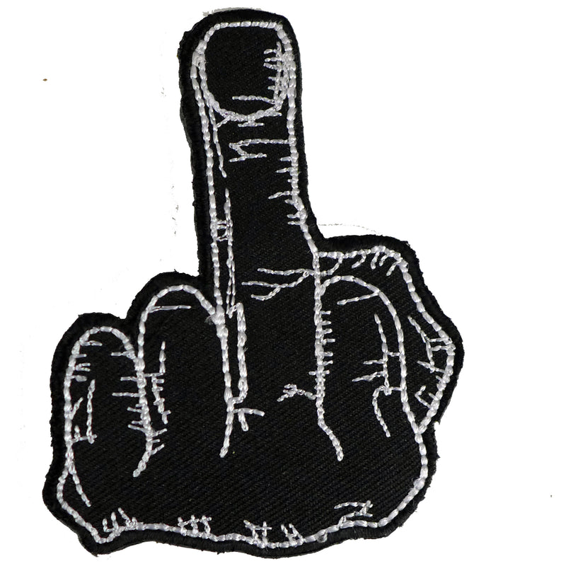 Middle Finger Black