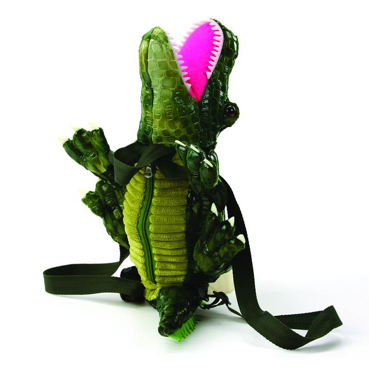 Plush Alligator Mini Backpack