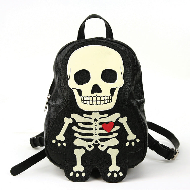 Glow in Dark Skeleton Backpack