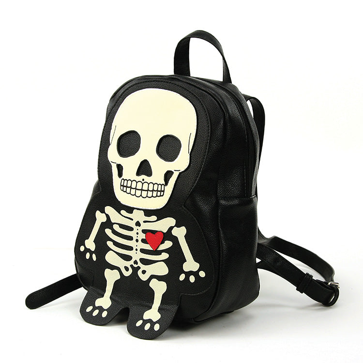 Glow in Dark Skeleton Backpack