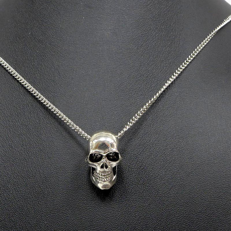 Solid Skull Small 3D Necklace
