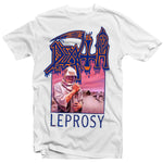 Death Leprosy on White T-Shirt