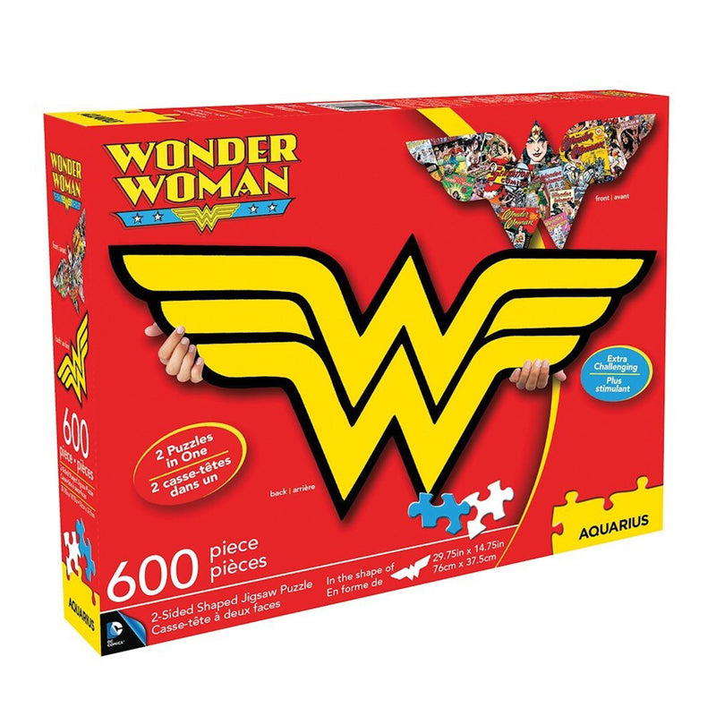 Wonder Woman Logo Collage Puzzle