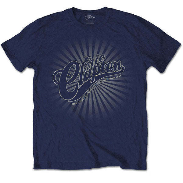 Eric Clapton Logo Rays Navy