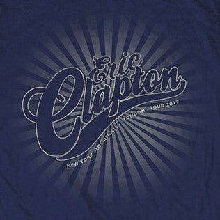 Eric Clapton Logo Rays Navy